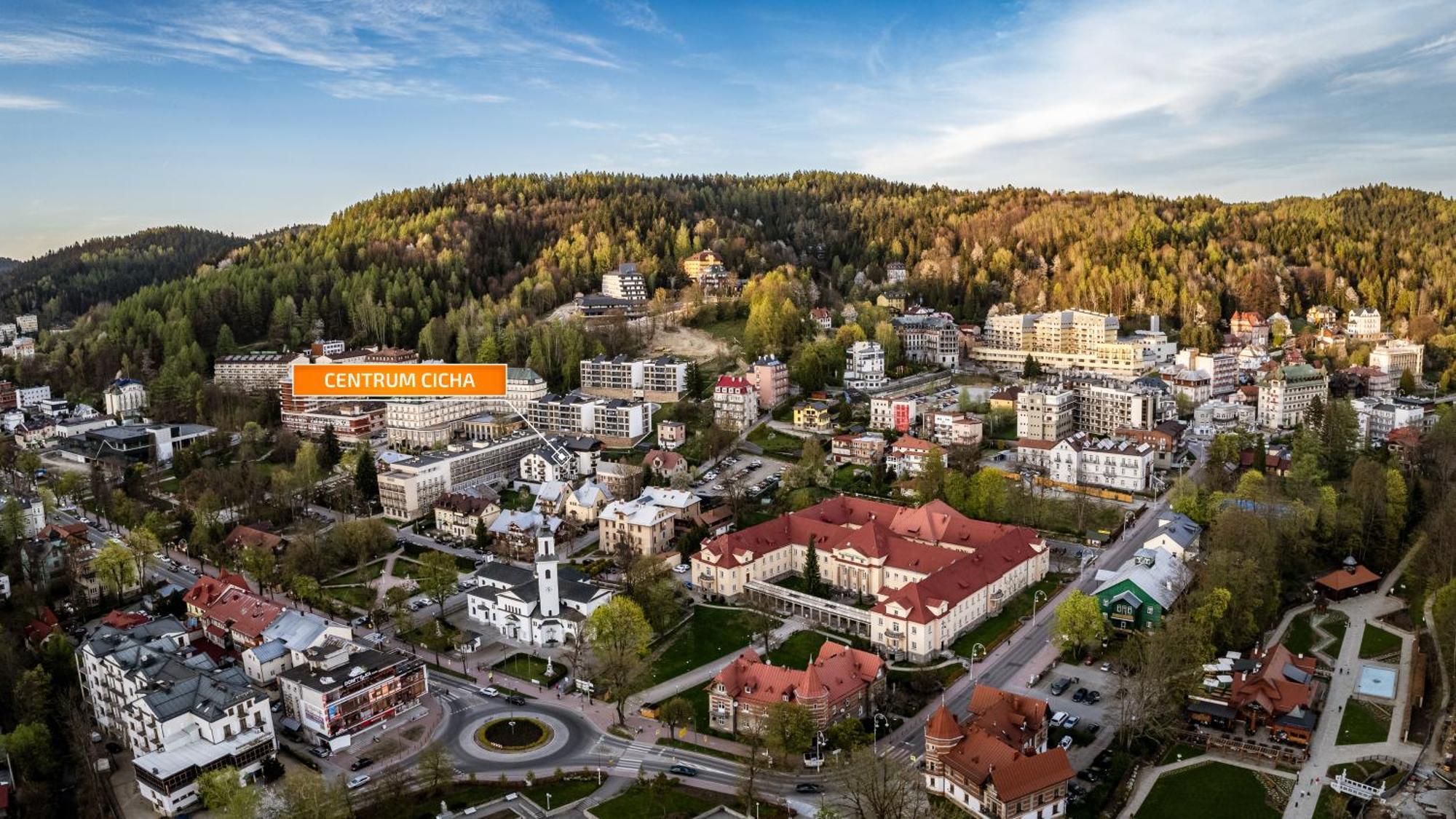 Apartamenty Sun & Snow Centrum Cicha Krynica-Zdrój Esterno foto